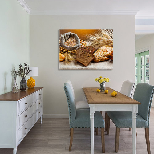 Gracie Oaks Framed Canvas Wall Art Decor Painting For Kitchen,Dining